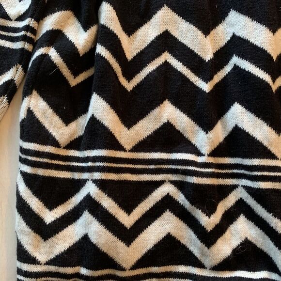 womens 3 Chicos cardigan NWT sweater black white - Picture 4 of 5